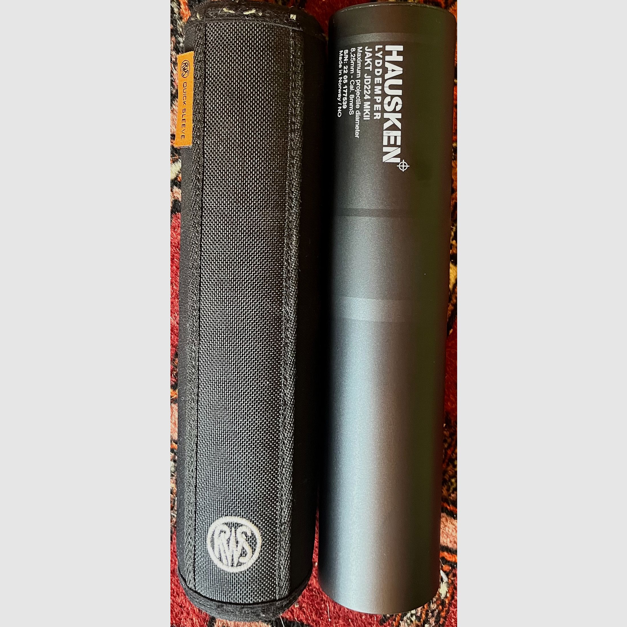 Schalldämpfer Hausken JD224 MK2 8mm 