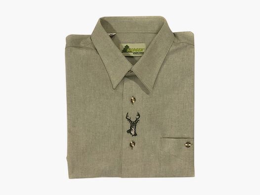 Skogen Shirt with Deer Embroidery