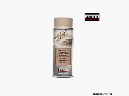 FOSCO INDUSTRIES – Spuitlak kleur Desert RAL 1019 400 ml