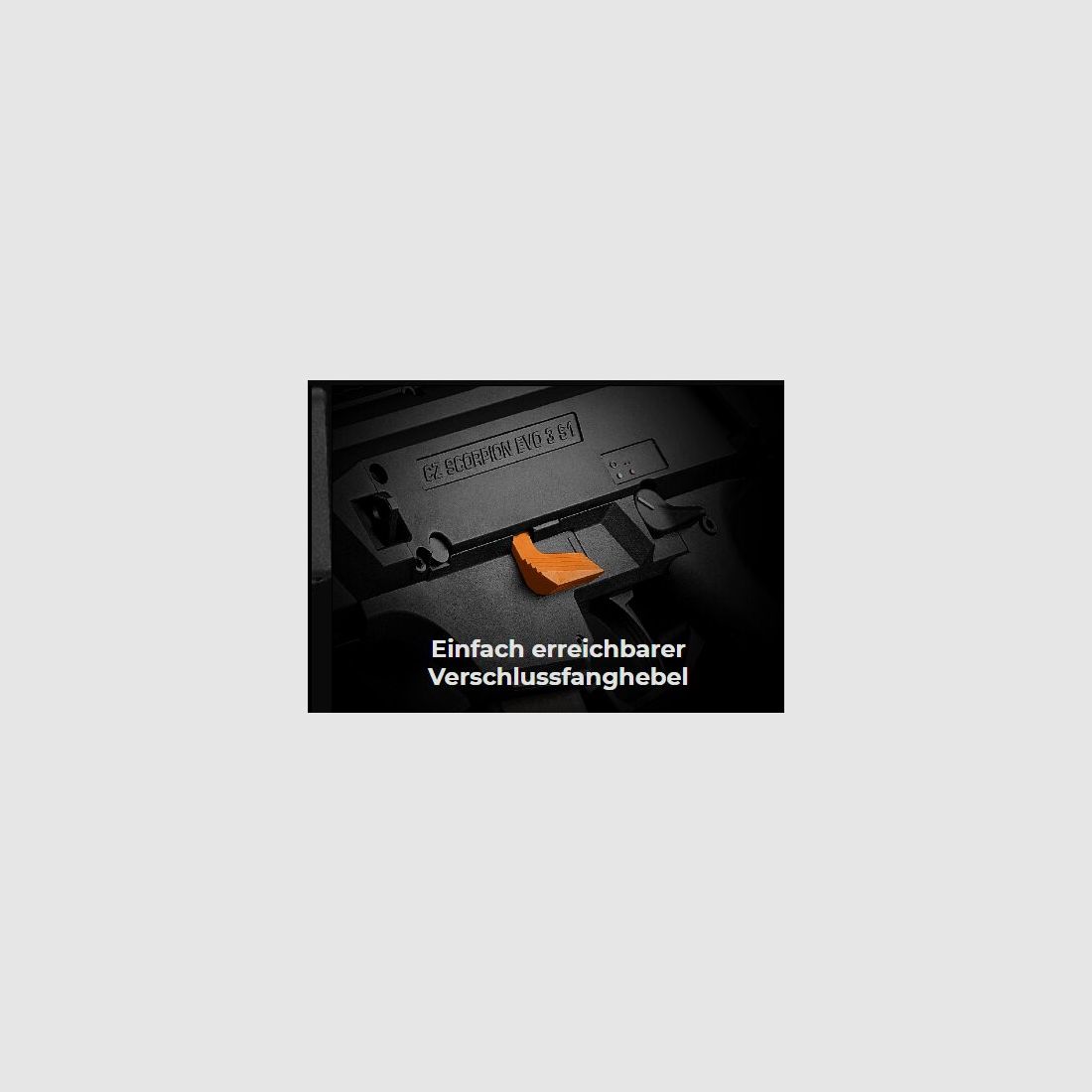 Fucile Semiautomatico Ceská Zbrojovka CZ Scorpion Evo 3 - 9mm Luger - con Compensatore