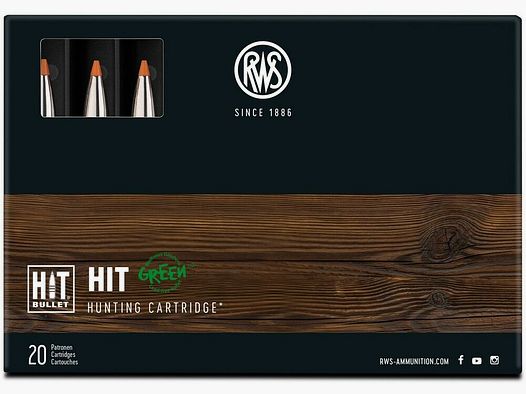 RWS 160grs HIT 20STK
