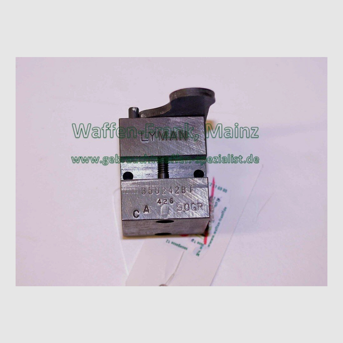 Lyman, USA Casting Mold for Handgun Bullets .38