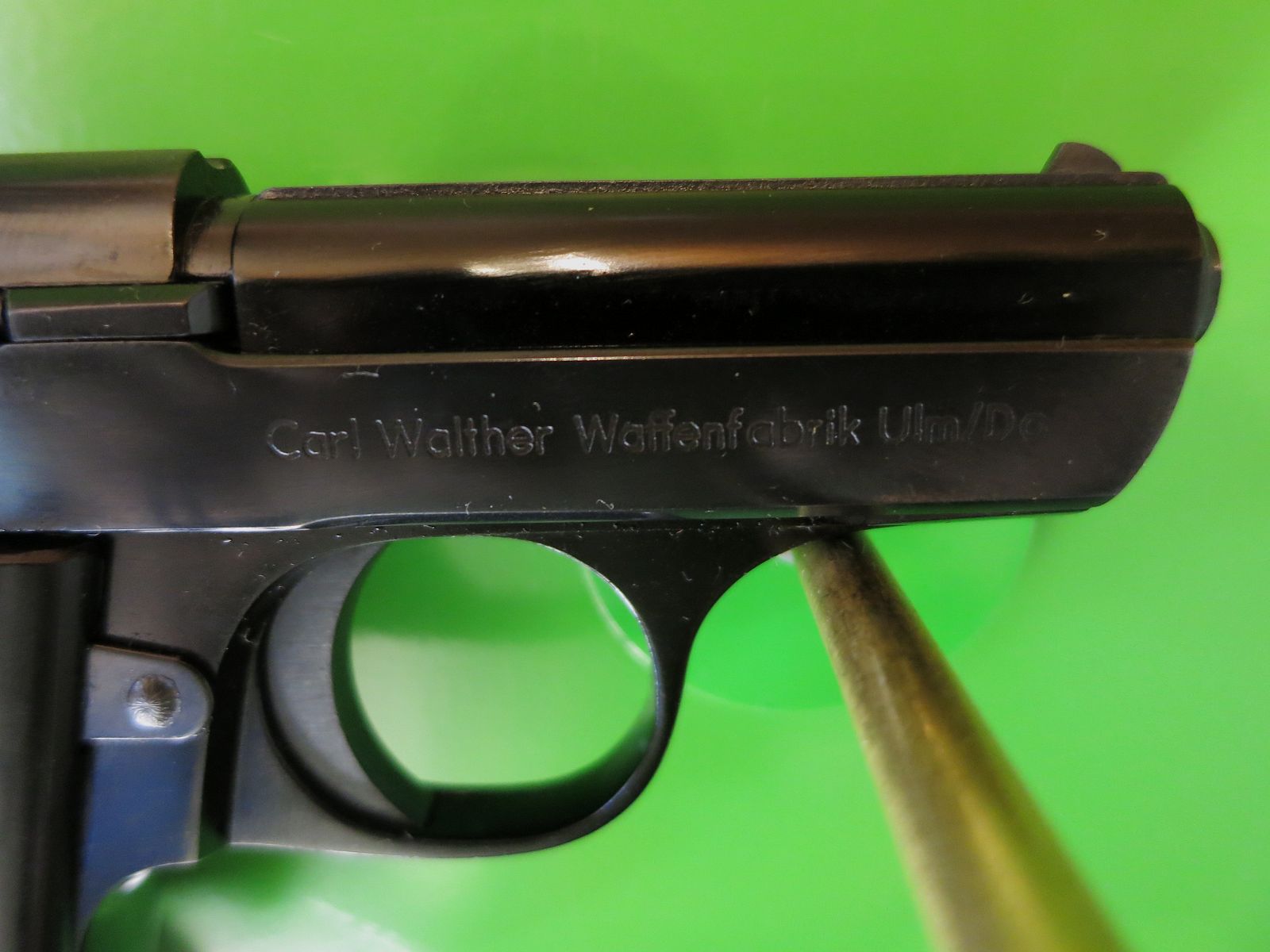Walther TP, caliber 6.35 Browning, the classic for trap shooting #13-