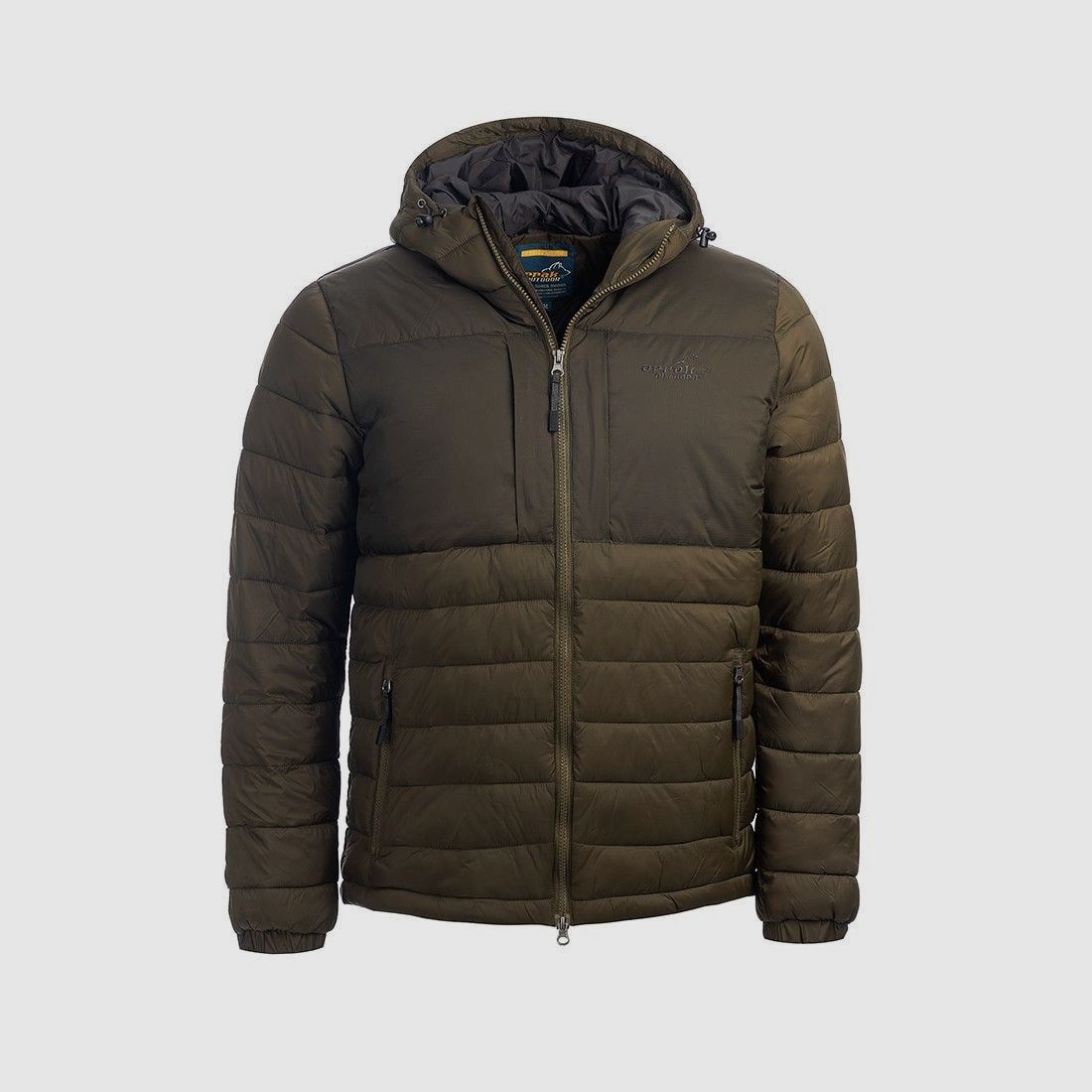 Arrak Outdoor Warmy Męska Kurtka Puchowa Oliwkowa 2XL