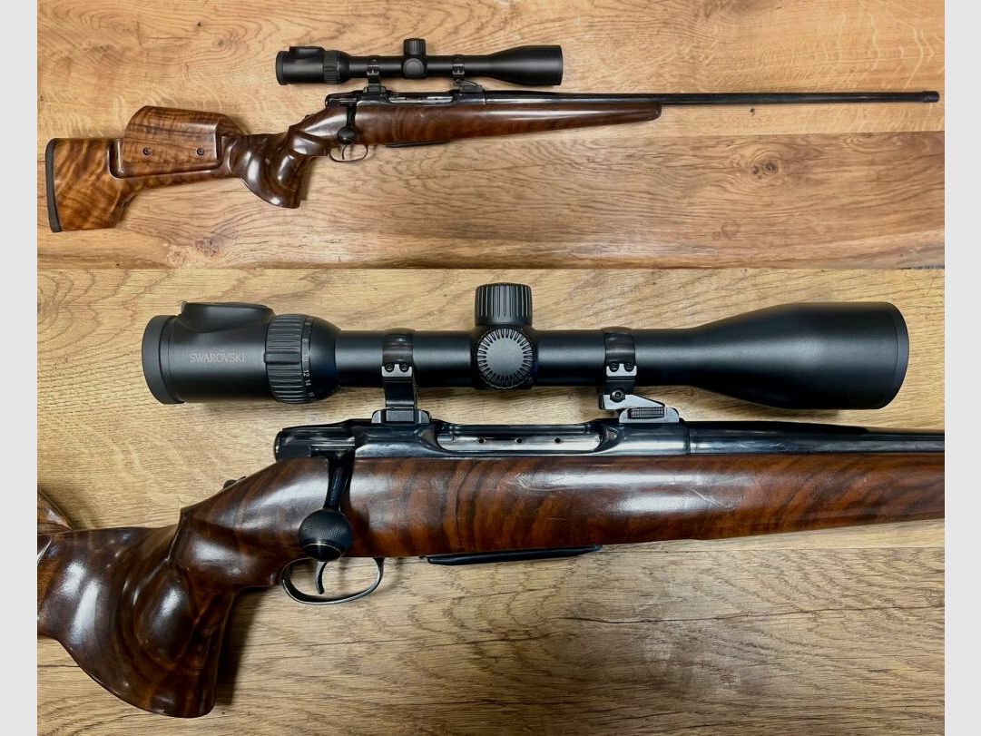 Sauer 80 Custom Umbau mit Swarovski Z8i Sauer 80 Custom mit Swarovski Z8i