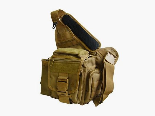 UTG Tactical Messenger Bag, Dark Earth