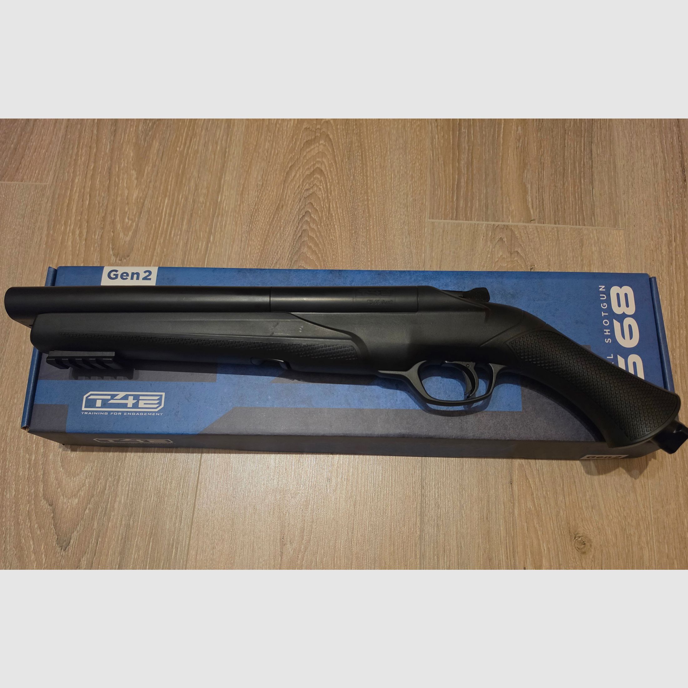 Umarex T4E TS 68 GEN2 Co2 shotgun, nieużywany, perłowy front sight!