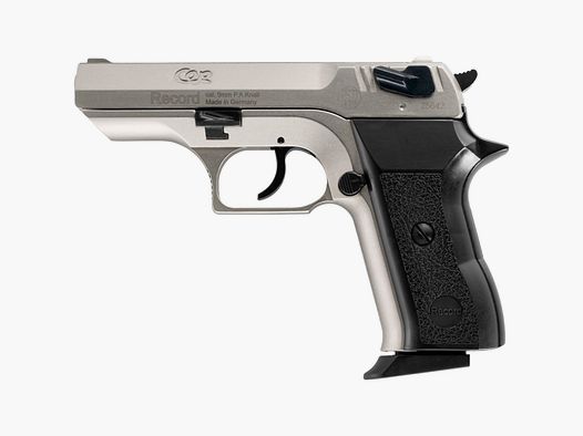 Record COP pistolet à blanc 9 mm P.A.K nickelé