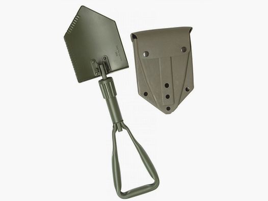 MIL-TEC folding shovel with pouch