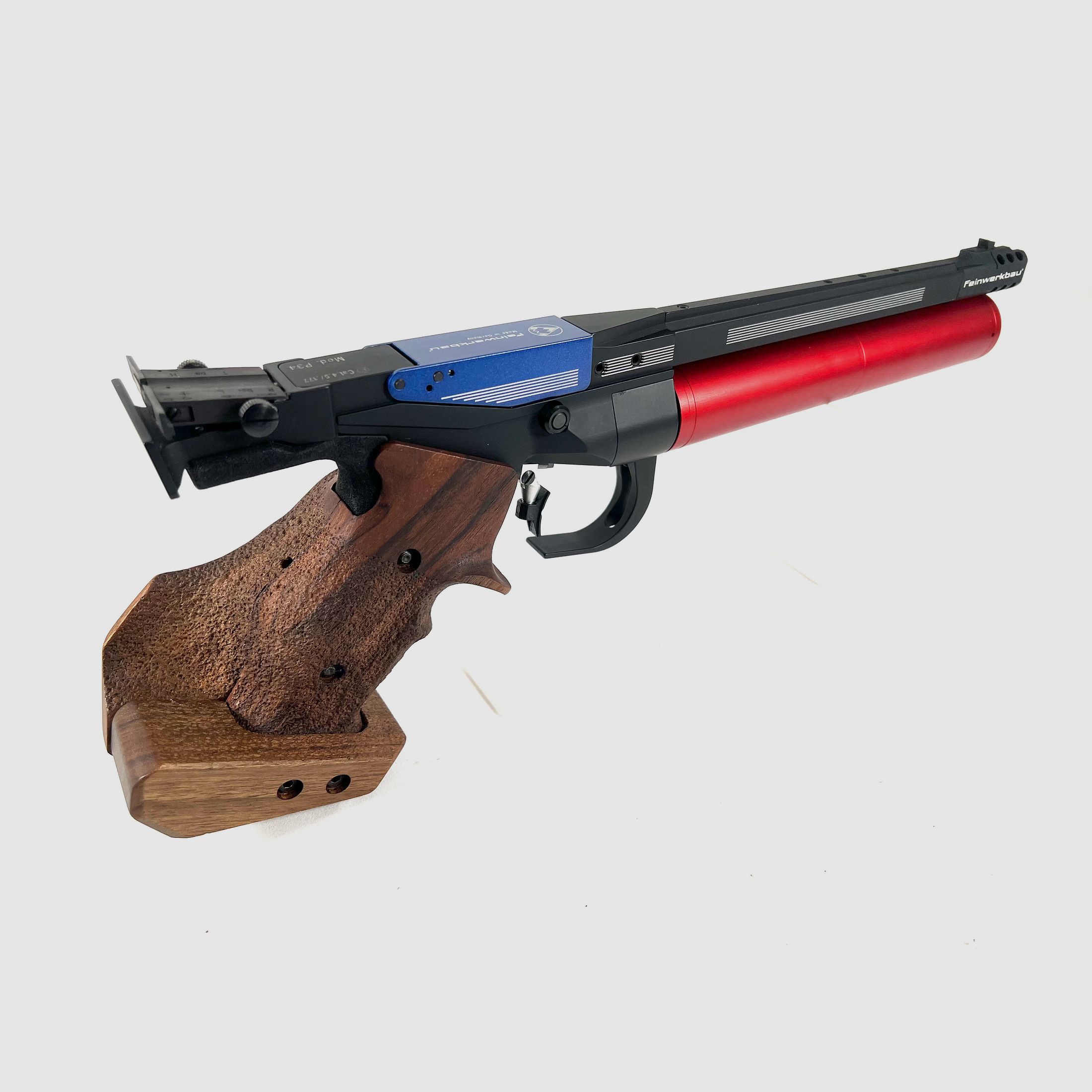 Match-Luftpistole Feinwerkbau P34 in sehr gutem Zustand. 