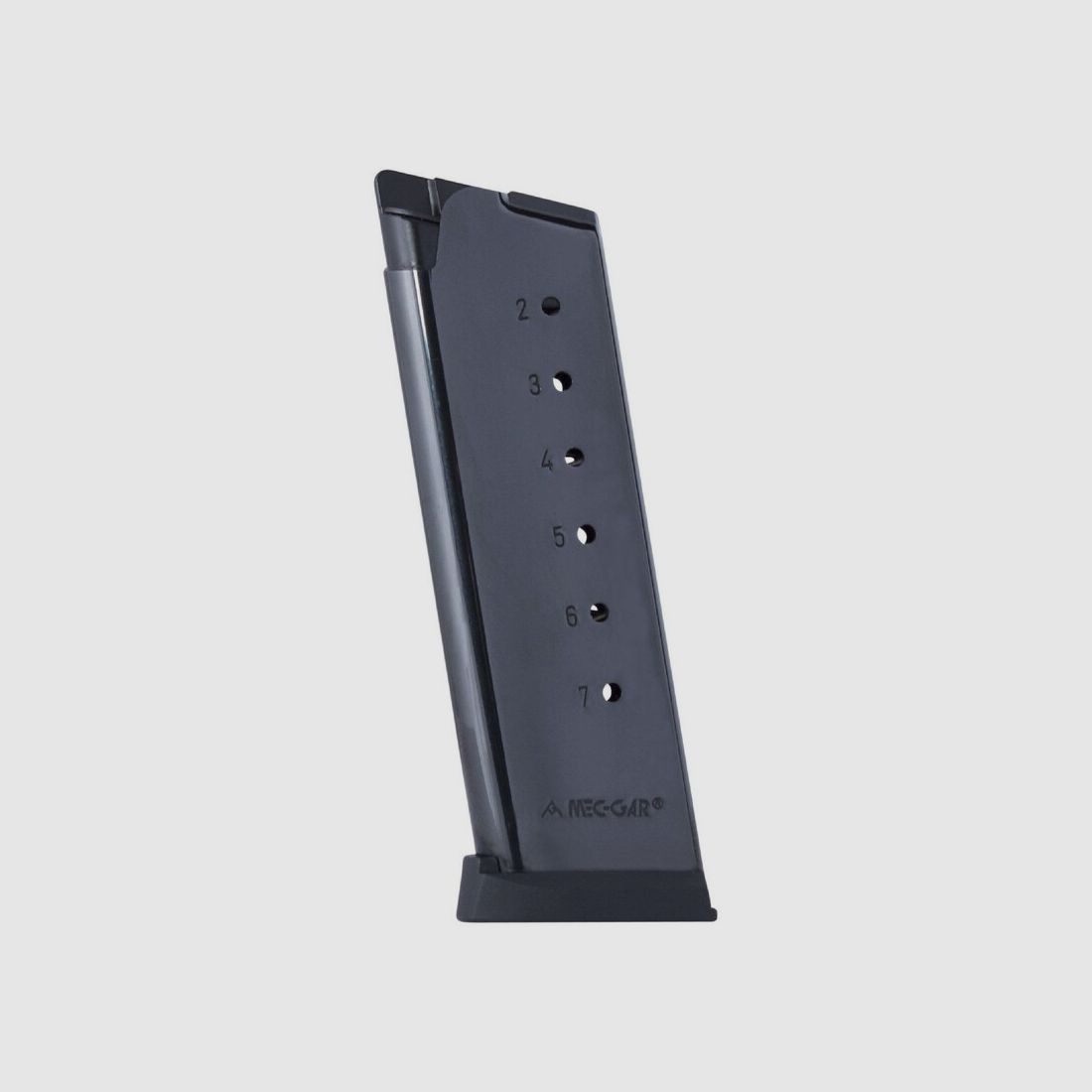 MECGAR MAGAZINE COLT 1911 OFFICIER 45 ACP 7 RDS BL, afbeelding 1 van 2