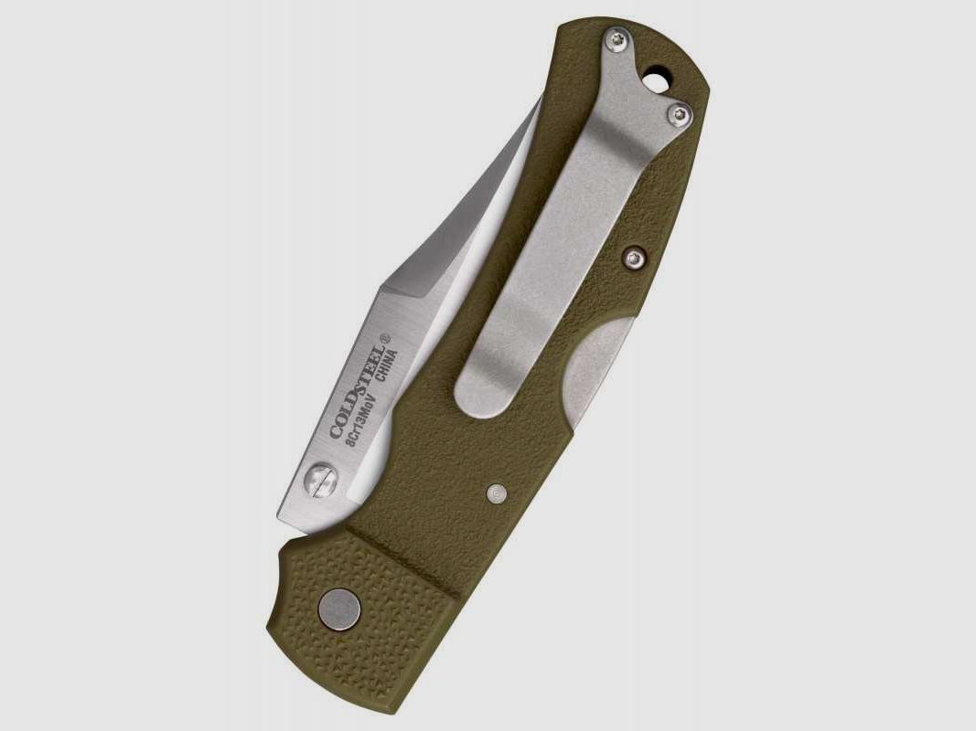 Cold Steel Double Safe Hunter Taschenmesser Olivgrün