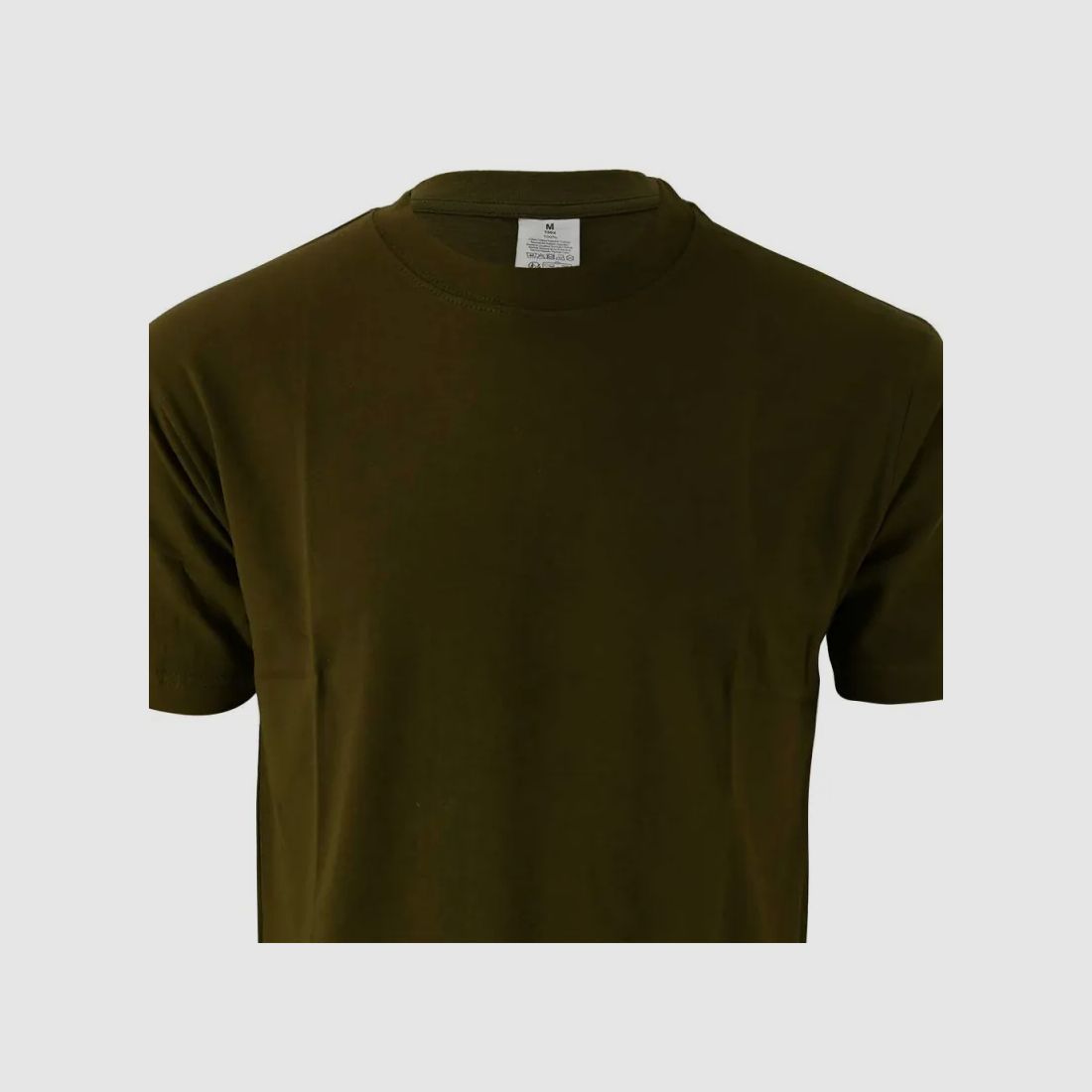 T-Shirt mit kurzen Ärmeln, gerade geschnitten, 100% Baumwolle, khaki, S bis 3XL, Bild 5 von 8