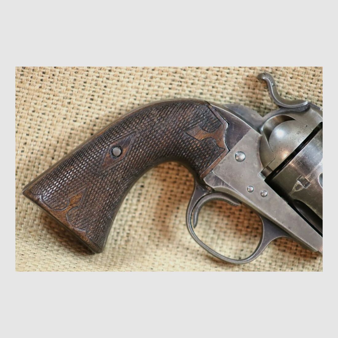 Colt Mod. 1873 Bisley, canon de 4 3/4 pouces, calibre .38 Colt, année de fabrication 1905