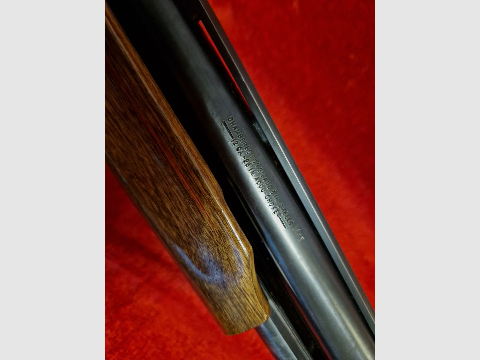 Fore-end repeating shotgun *Mossberg 500a 12/76*