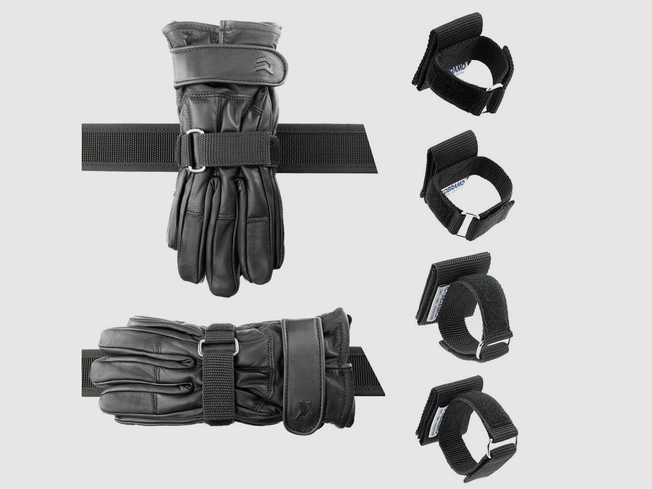 OBRAMO Gürtel Handschuhhalter