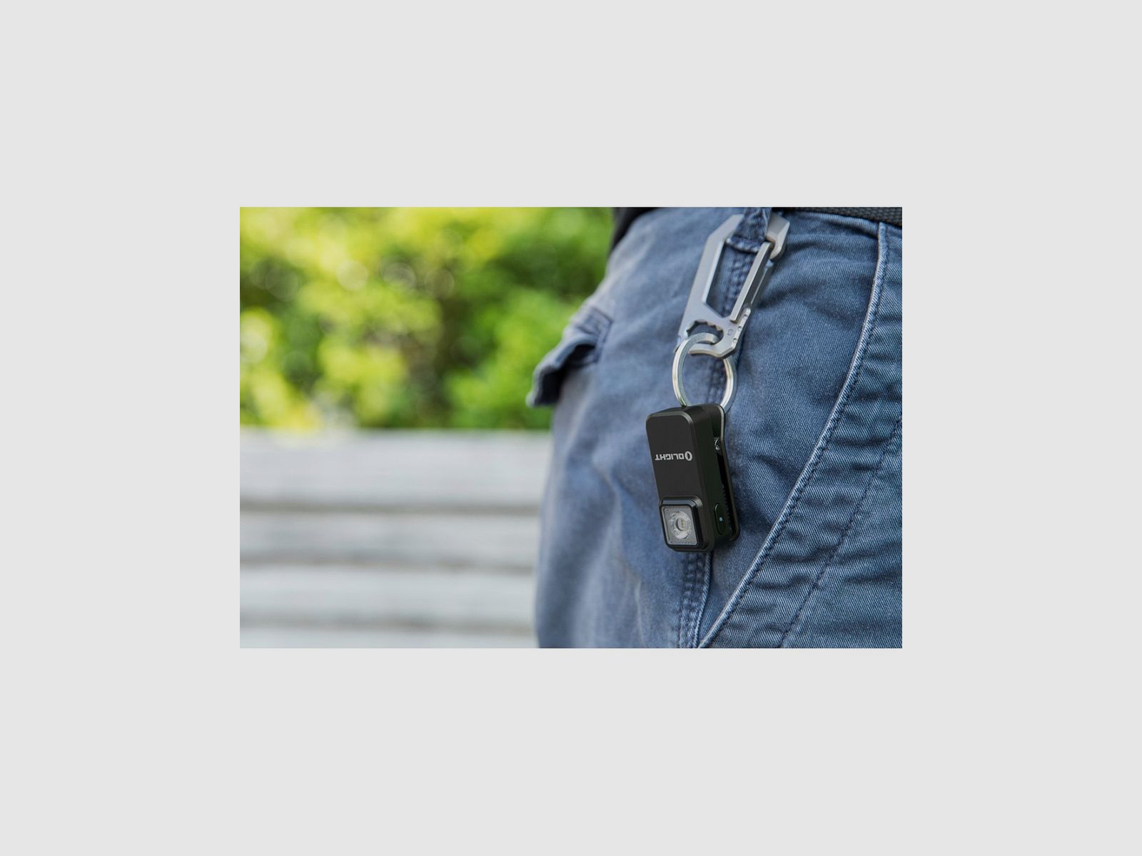 Olight Oclip Clip-Taschenlampe weißes und rotes Licht 300 Lumen, Bild 10 von 13