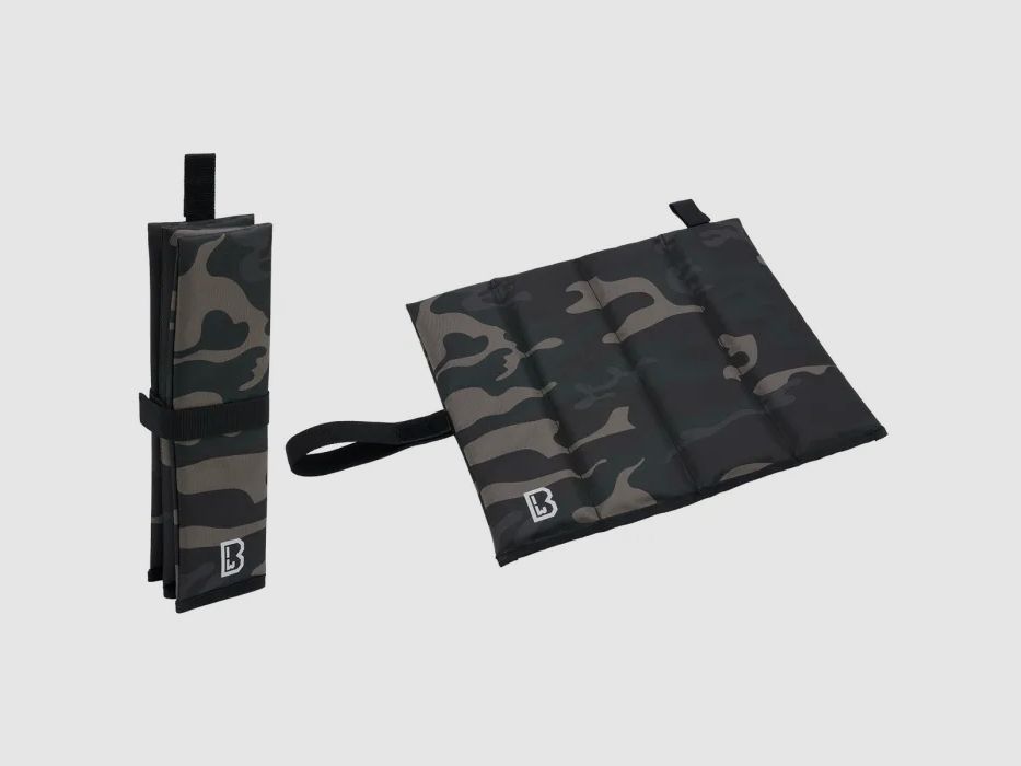 Sitzmatte gefaltet, Darkcamo