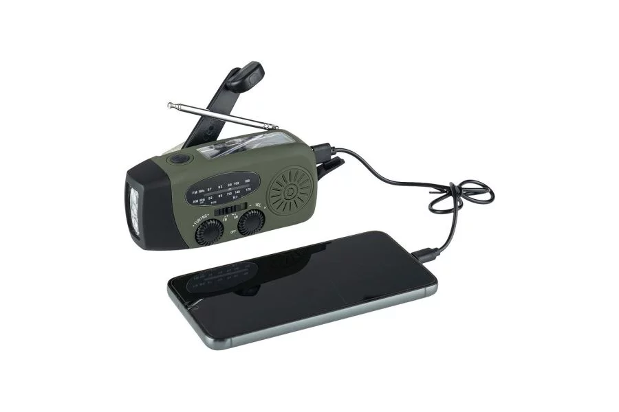 Fosco emergency radio Outdoormen Edition – Solar – Dynamo, image 8 of 10