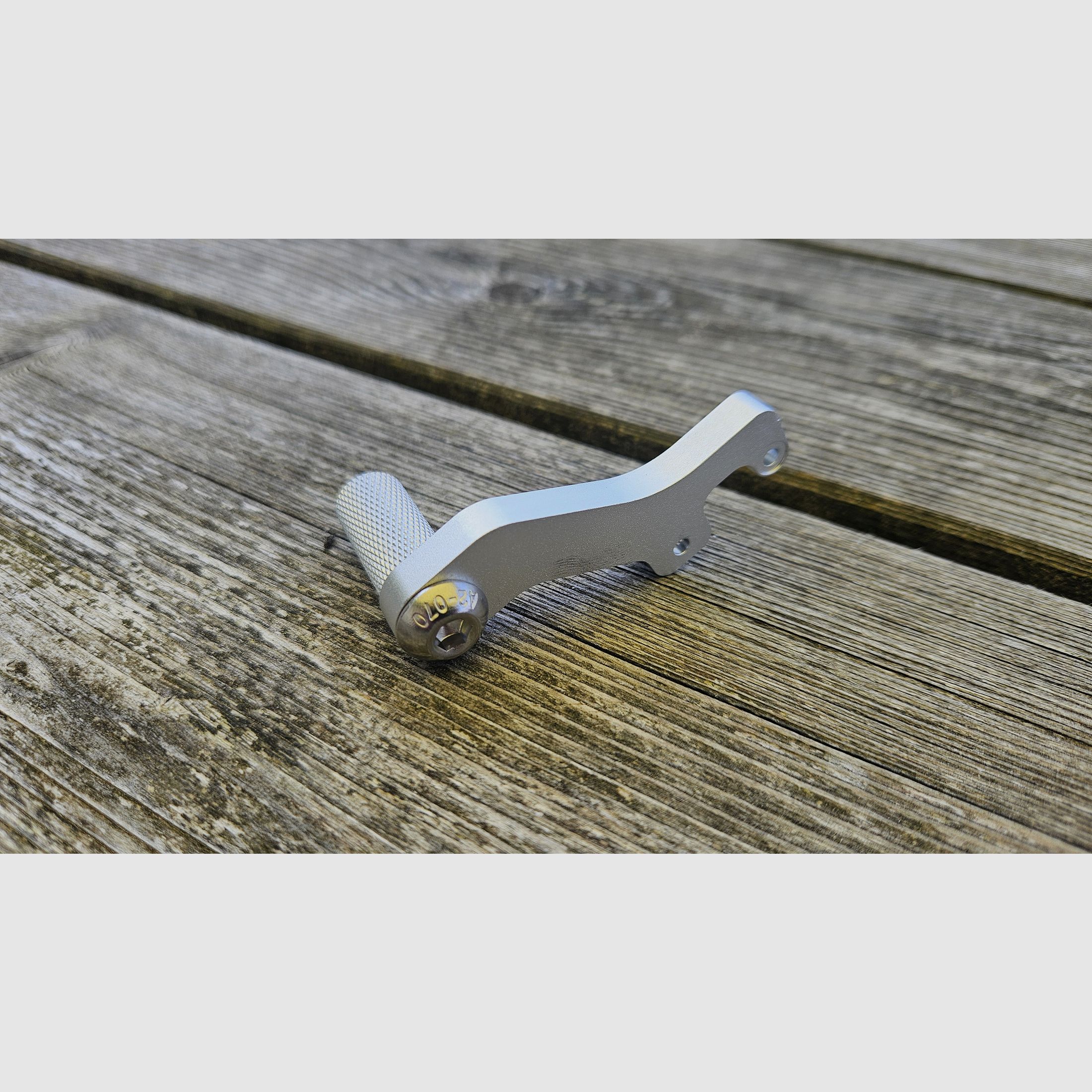Biathlon Ladehebel Side Lever - Für Snowpeak AirmaX PP750 Umarex Notos - Silber