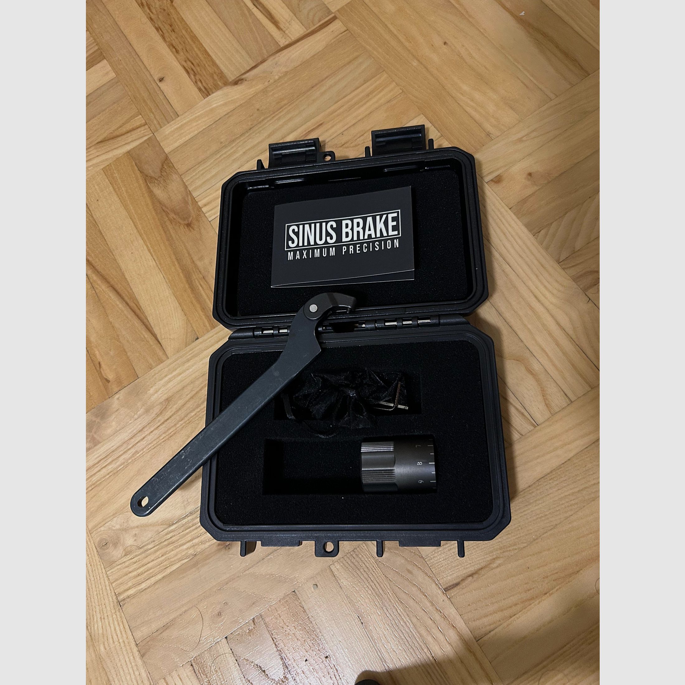 Sinus Precision .22lr Benchrest Barrel Tuner mit Heavyweigth Zusatzgewicht