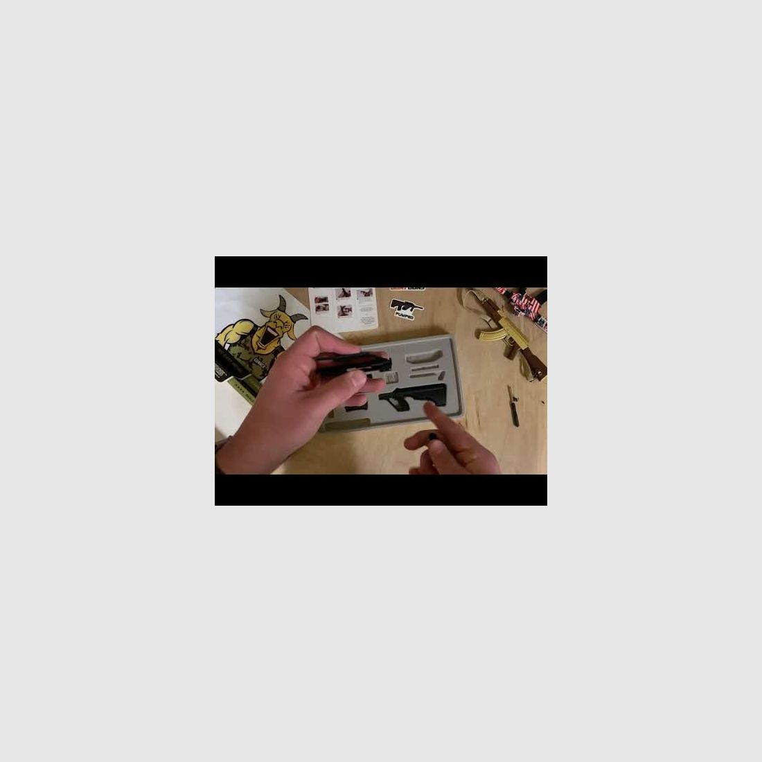 Goatguns Miniatur Goatguns Mini Steyr AUG Bullpup Schwarz, Bild 6 von 6