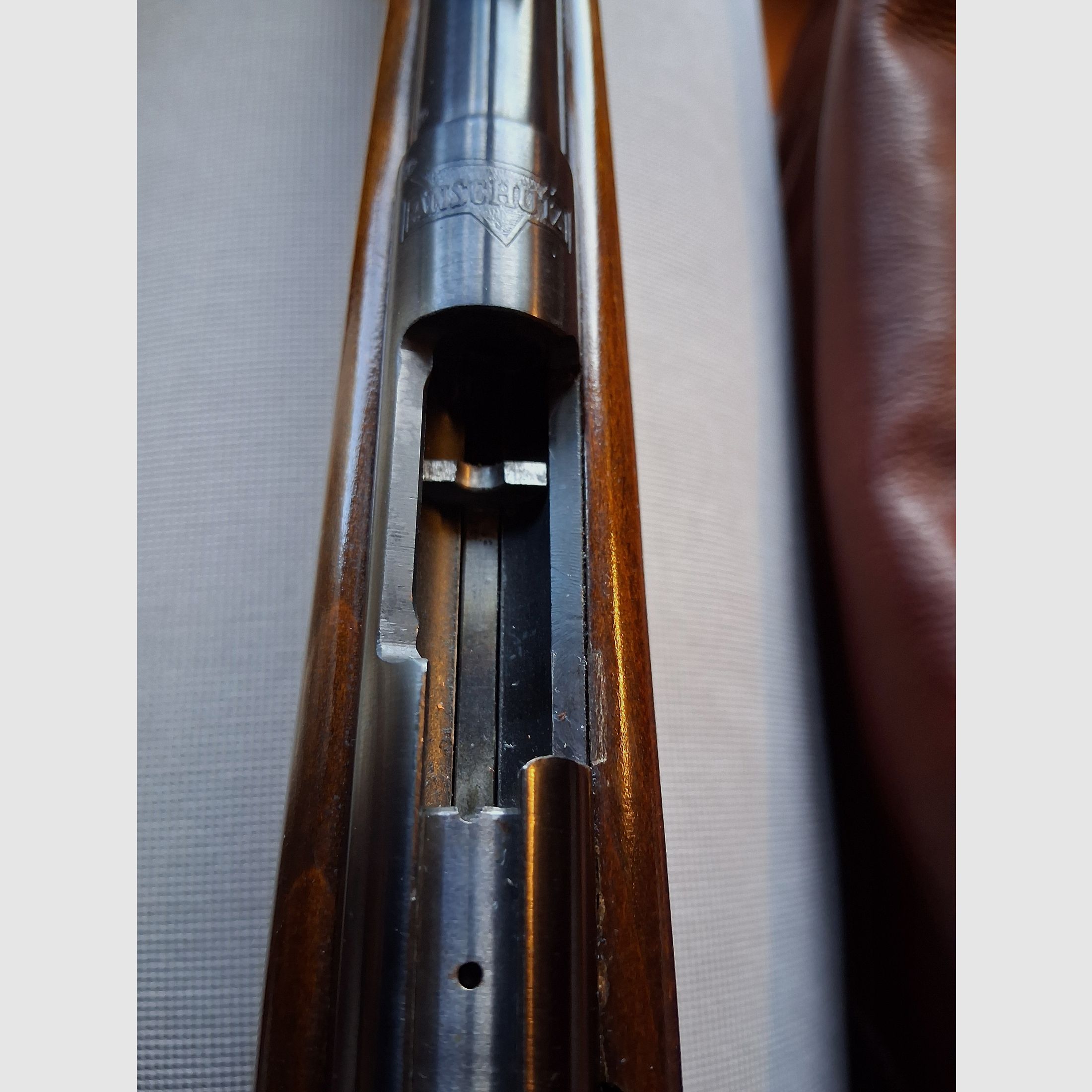 J.G. Anschütz Waffenfabrik GmbH Ulm/D. Alemania escopeta de un solo tiro de 6 mm Flobert