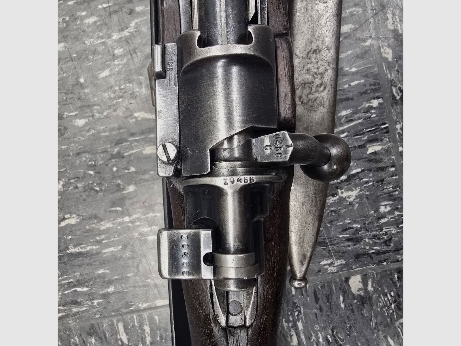 Karabiner 98k – Contrat portugais m/937 (1937) numéro identique avec baïonnette