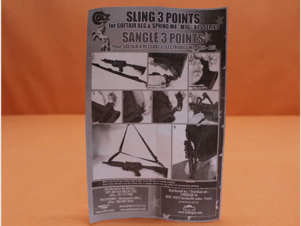 Cintura tattica Colt Tragegurt 3 punti Colt ® M4/ M16/ AR-15 (Airsoft)