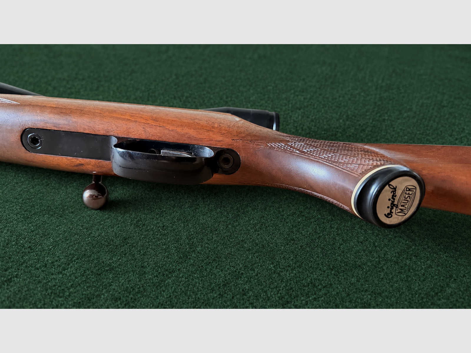 Mauser Modell 66 bolt-action rifle .375 H&H Magnum with Schmidt & Bender 6×42 scope, zdjęcie 2 z 11