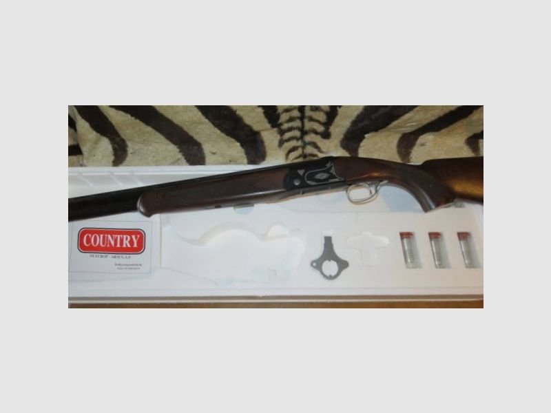 Fusil superposé COUNTRY cal.28/70 canons 71 cm 5 chokes, extracteur, monodétente, image 2 sur 11