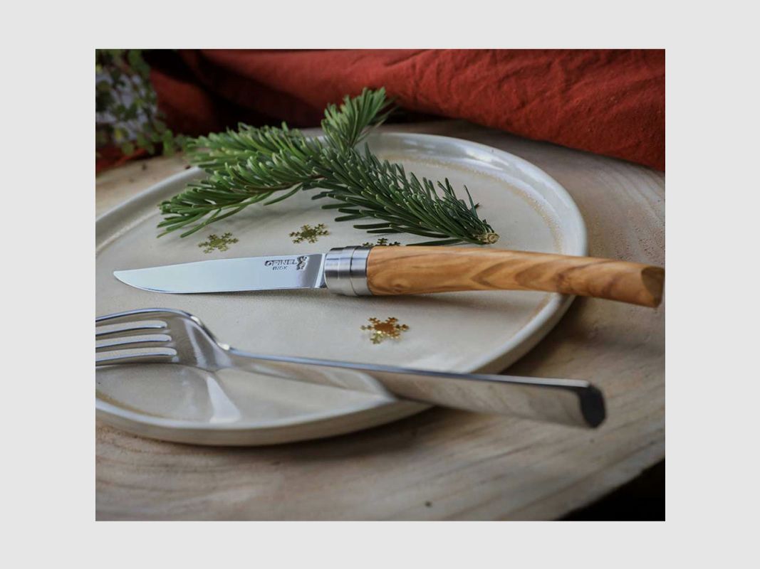 OPINEL SET TISCHMESSER CHIC OLIVENHOLZ X4, Bild 9 von 11