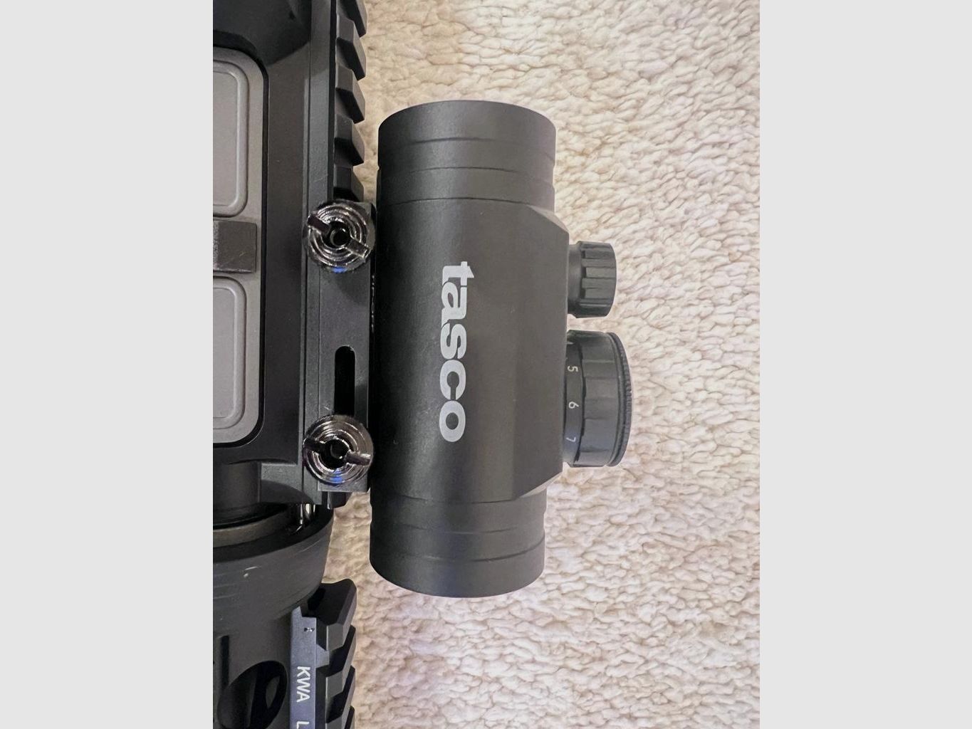 KWA LM4 RIS GBB – Neuwertig mit Red Dot, Tasche & Zubehör