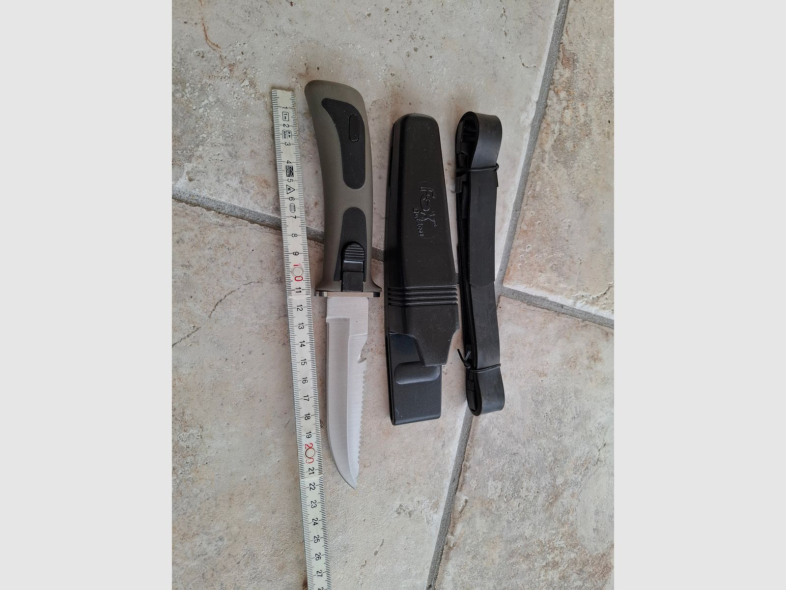 Fox Outdoor diving knife length approx. 23cm