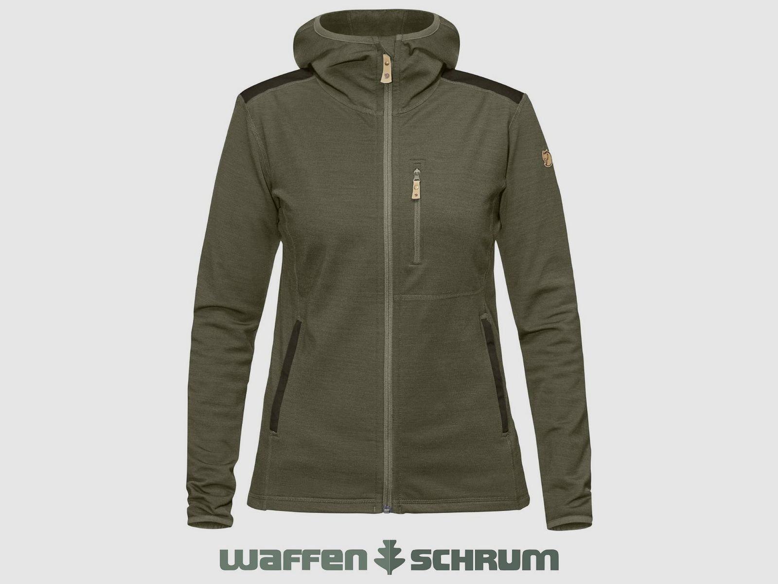 Fjällräven Fleecejacke Keb Laurel Green-Deep Forest