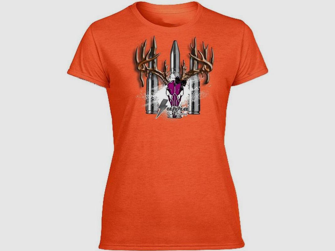 T-SHIRT SUPRA VROUW ORANJE MAAT M