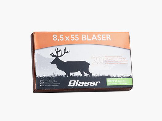 Blaser 8,5x55 Blaser Barnes TTSX 10,4g/160gr Büchsenpatronen Bleifrei