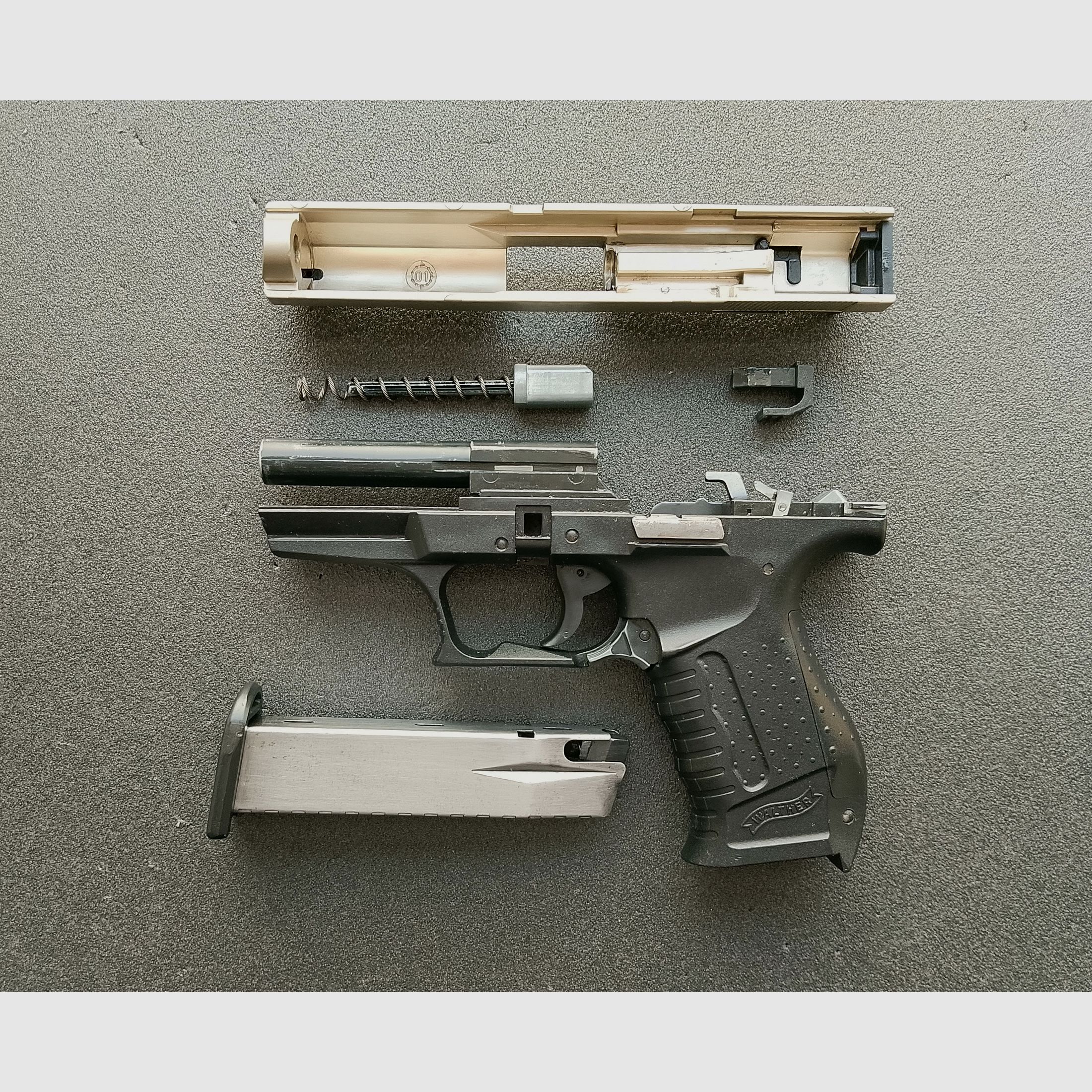 VK Umarex Walther P99 9mm P.A.K. Bicolore