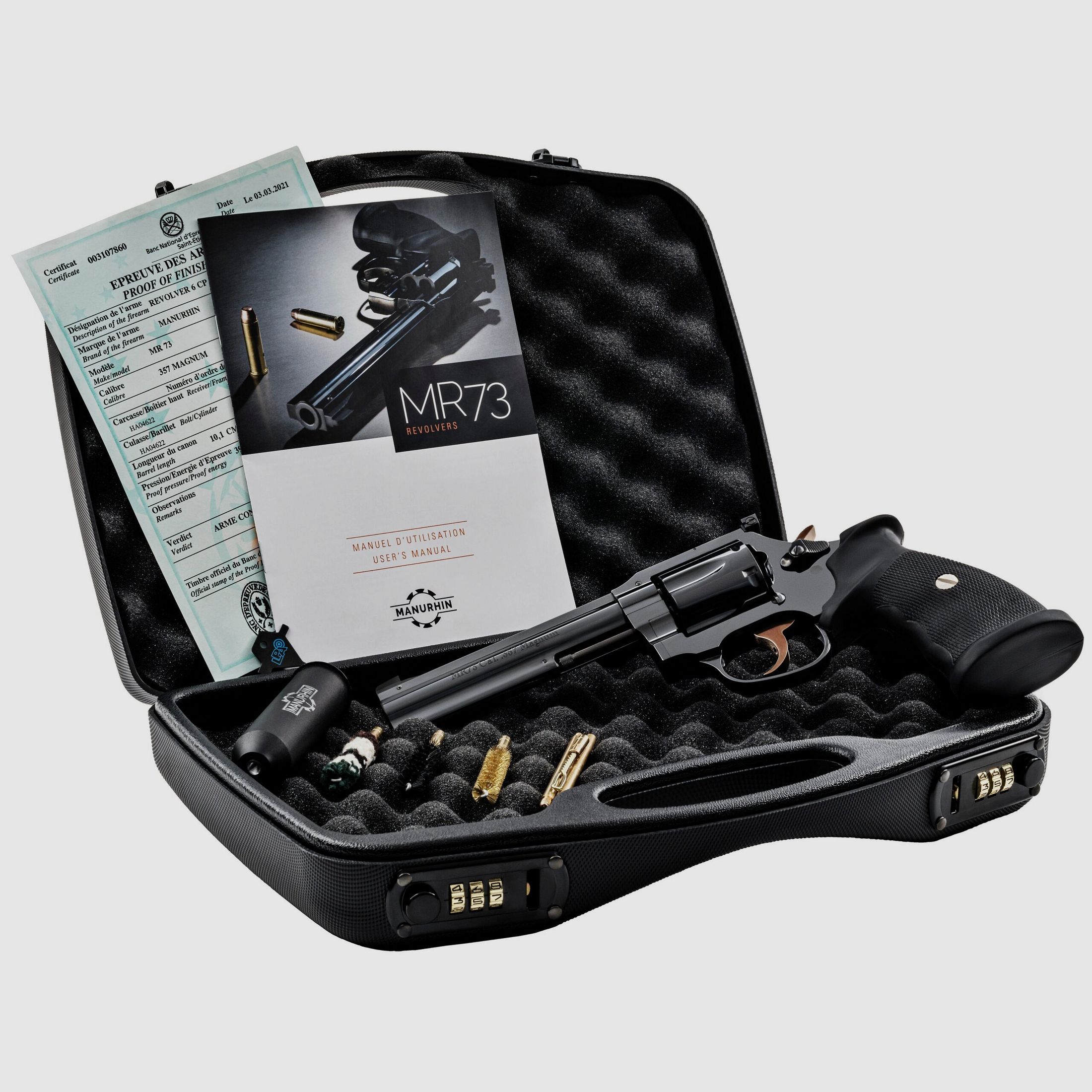 MANURHIN MR73 Sport 5&Prime;1/4 cal.357 mag – 38 special (auf Lager), Bild 9 von 10