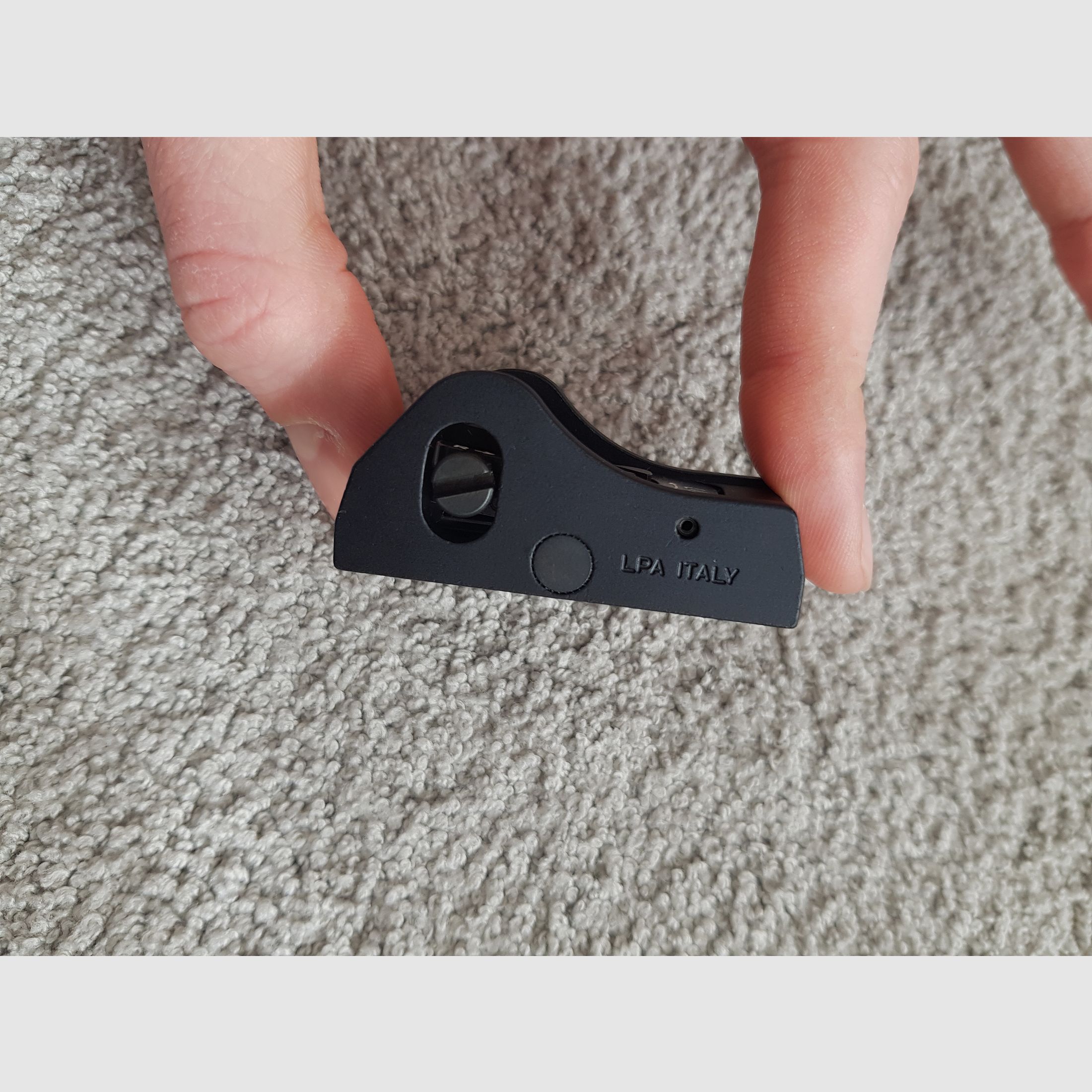 LPA Visierset Ghostring met korrel voor jachtgeweren