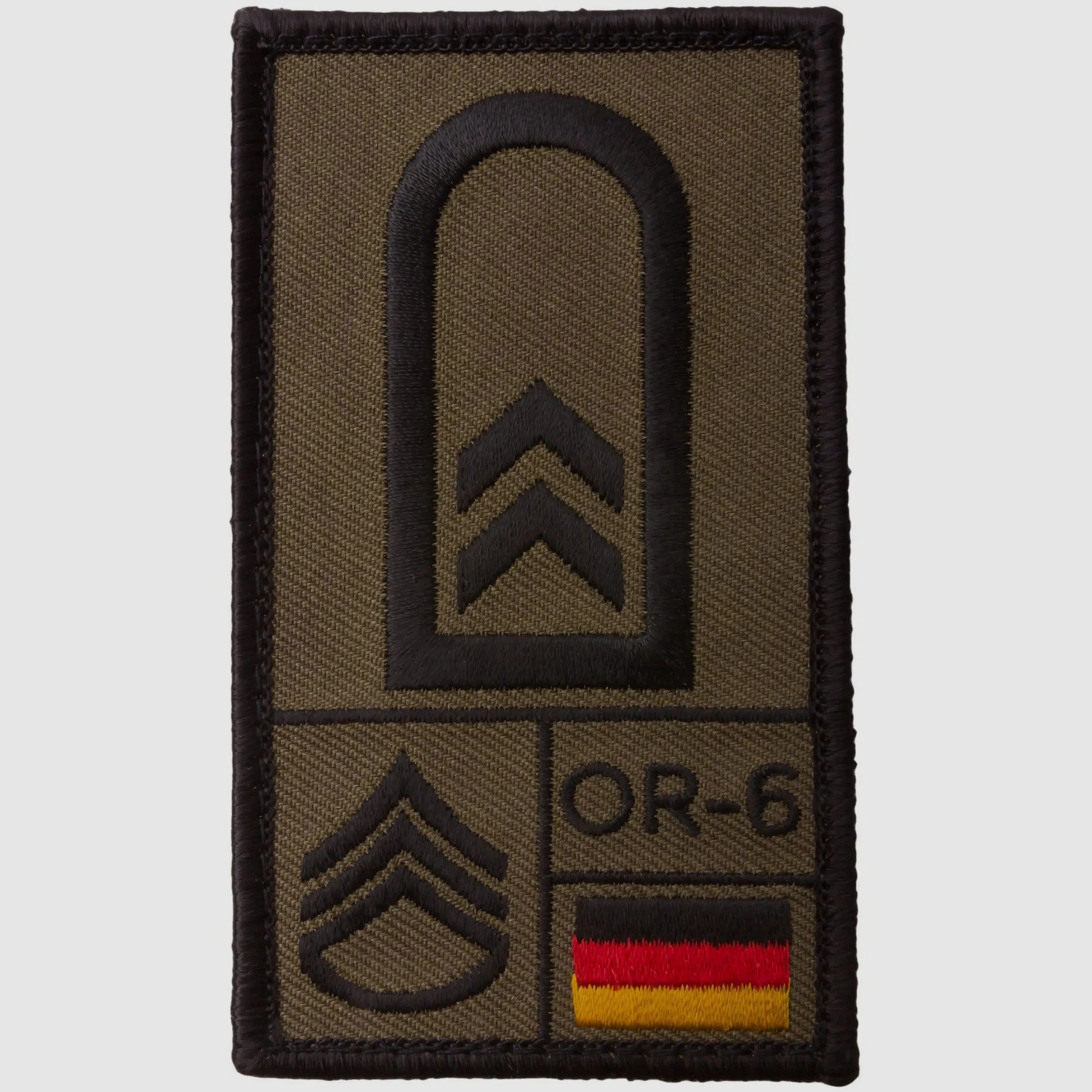 Café Viereck Rank Patch Oberfeldwebel