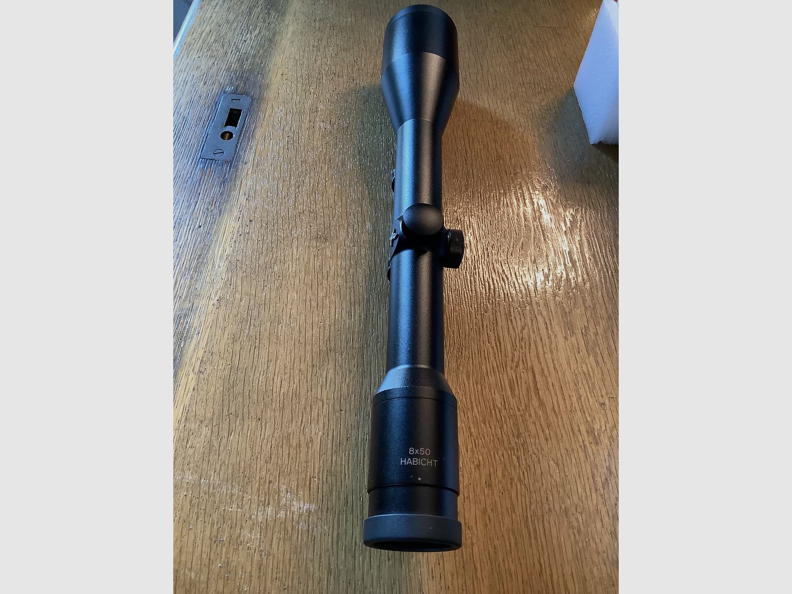 Swarovski 8x50 + montaż na siodle Blaser