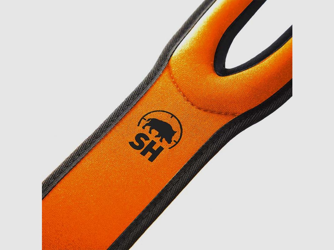 Sauenhammer Riemen Drückjagd Orange mit Schwarzem Logo, Bild 6 von 8