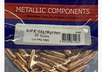 PPU Pociski .30 / .308 Match 168 gr (10,9 g) HPBT B-496