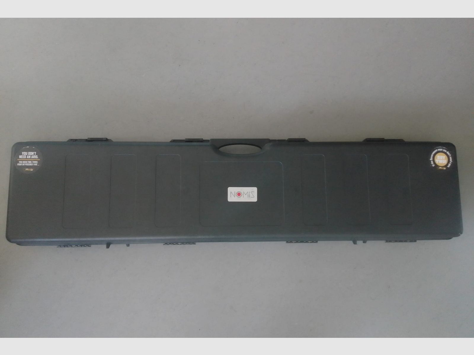 NOMIS Leichter Gewehrkoffer 138x34x13cm schwarz