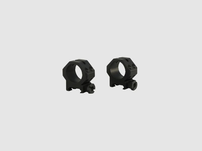 Weaver Tactical 4-Hole Picatinny-Style Ringe matt schwarz 30mm medium, BH 9,4mm