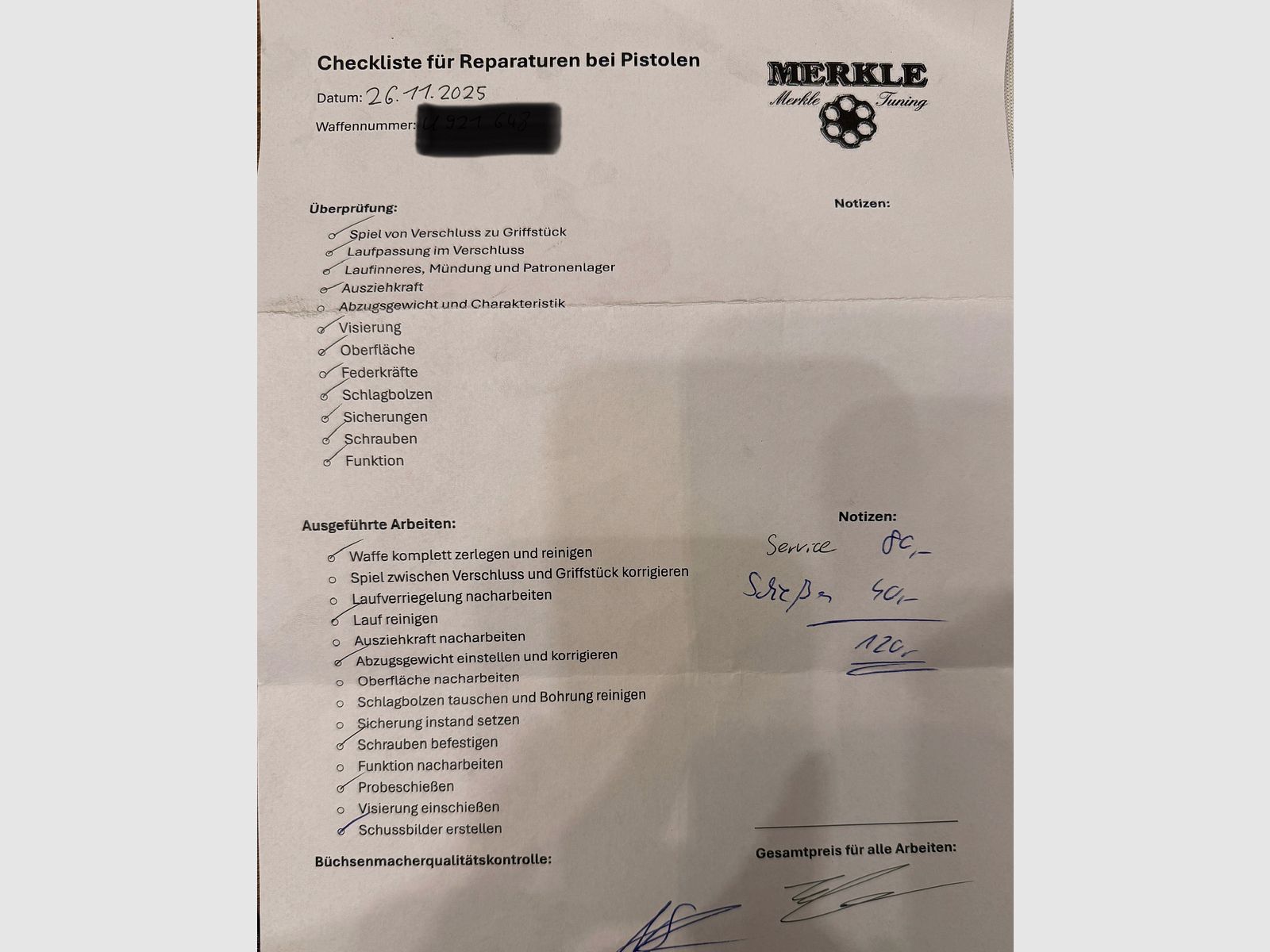 SIG Sauer P226 X-Six Classic