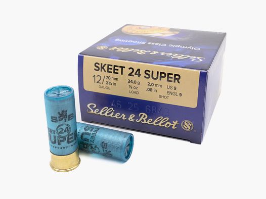 SELLIER & BELLOT 12/70 Super Skeet 2.0mm 24g