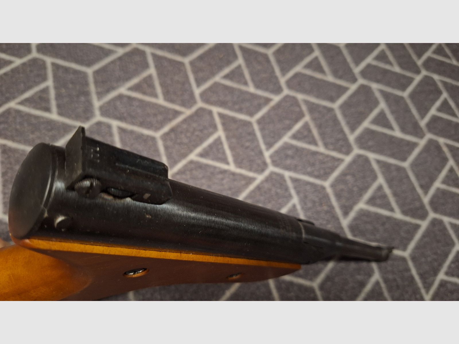 Persluchtpistool "TYTAN Model S2 Super Air Pistol" 5,5mm knikloop verzamelwapen NIEUW!