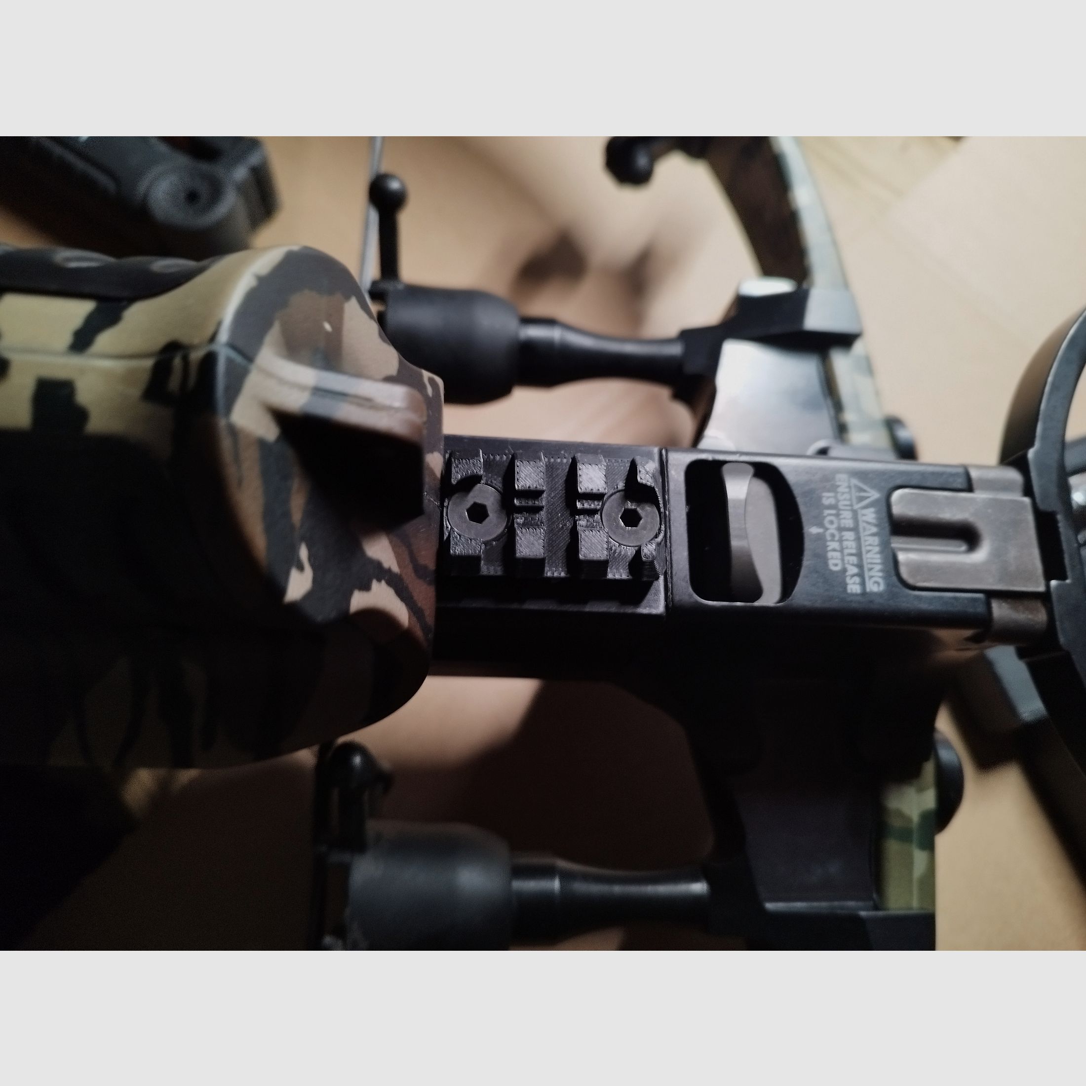 Excalibur Picatinny rail for bipod or accessories